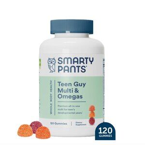 Smartypants Teen Guy Multi and Omegas Whole Body Health - 120 Gummies